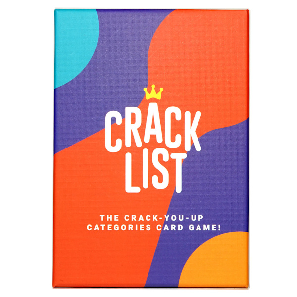 Kortspel för vuxna och familjer - Crack List - Semesterleksak Familjespel