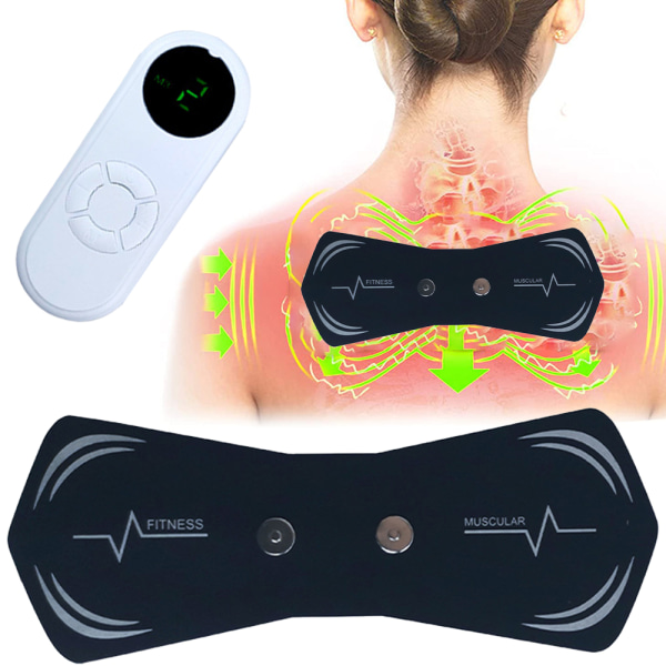 EMS Elektrisk nackmassager cervikal stimulator Lindring smärta gåva