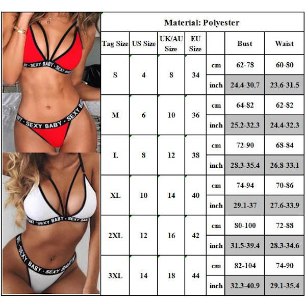 Sexig alfabet sexig sportunderkläder färgkontrast för kvinnor Black L