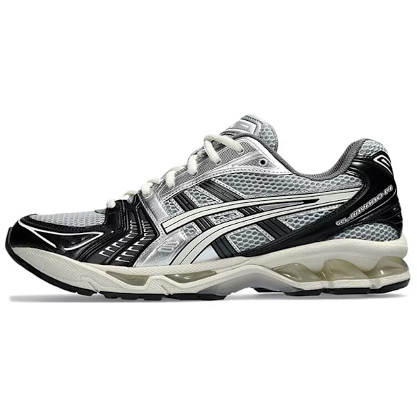 ASICS GEL-Kayano 14 Herrskor Lågprofil Löparskor för Asfalt Black Silver 39