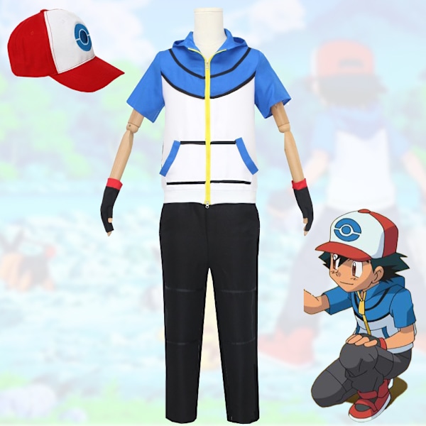Barnkläder för Cosplay av Baby Xiaozhi, Anime Kostym för Cosplay, Utrikeshandel, Kostym M