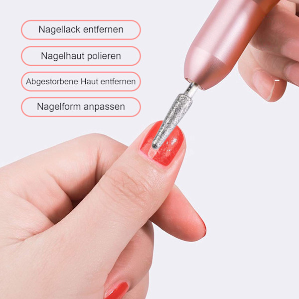 [Snabb Leverans] Elektriska Nageltrimmers - 12 i 1 Manikyr & Pedikyr Set - Nagelfilar - Nagelset, Nagelpoleringsverktyg