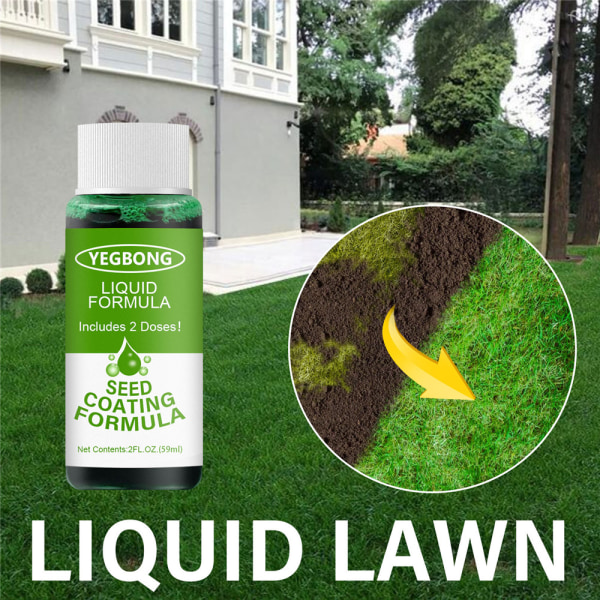 Portabel Grass Fusion Lawn Patch Seeding Solution