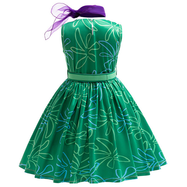 Barn Flickor Inside Out Förklädnad Cosplay Kostym Fest Outfit Halloween Maskeraddräkt 150cm