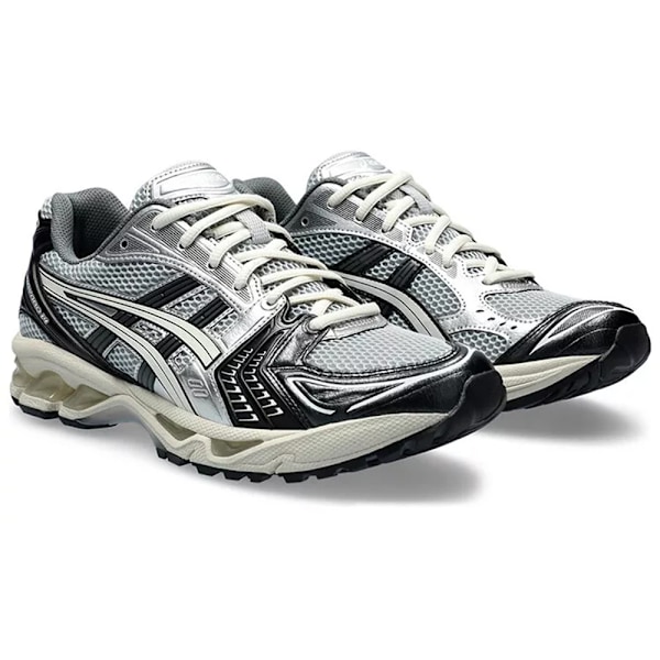 ASICS GEL-Kayano 14 Herrskor Lågprofil Löparskor för Asfalt Black Silver 45