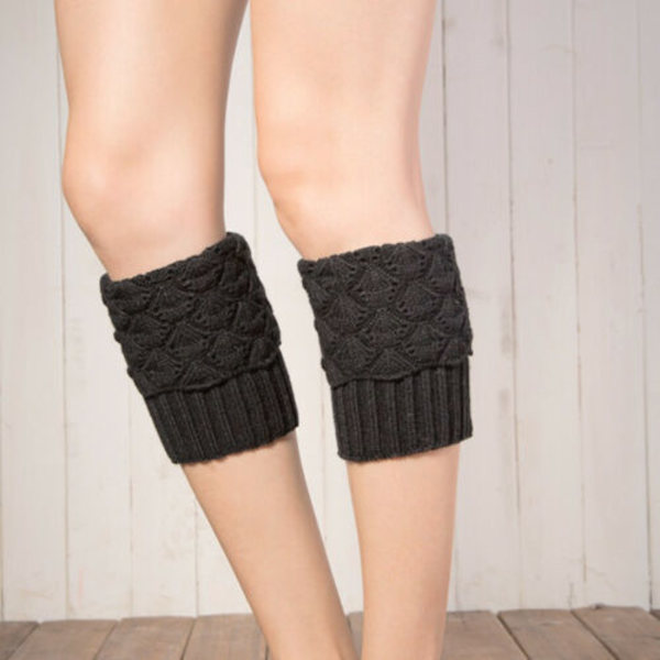 Dam Plain Boots Cuffs Shell Stickade Strumpor Ben Wine Red