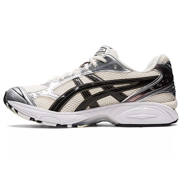 ASICS GEL-Kayano 14 Herrskor Lågprofil Löparskor för Asfalt Black White Silver 37