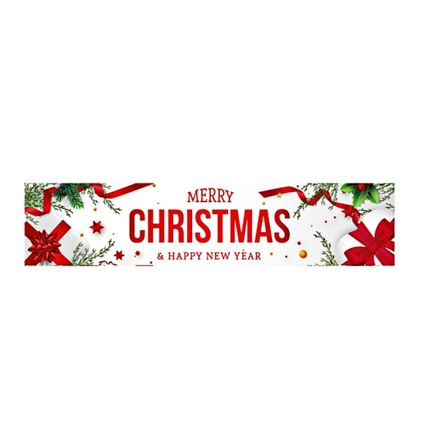 Hem utomhusbanderoll vimplar God Jul festlig festdekoration A