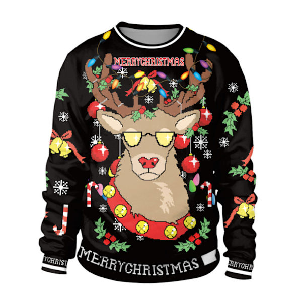 Jultröja för present till tomten Pullover Damkläder Vinterkläder E XL