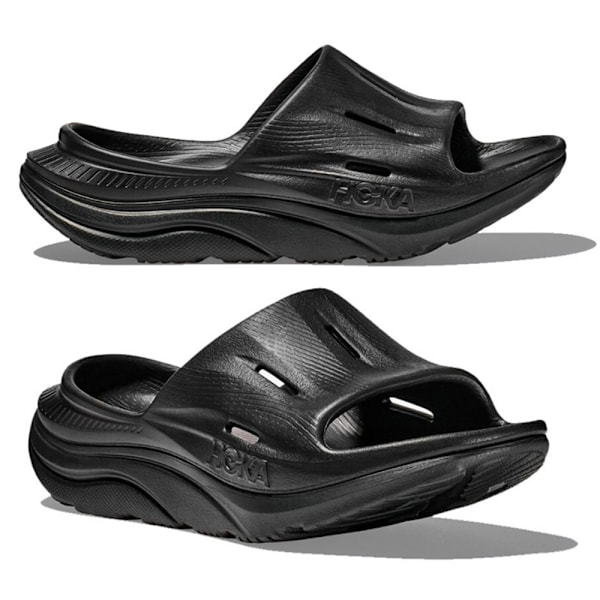 HOKA ONE ONE Unisex Ora Recovery Slide 3 Sandaler Black 39