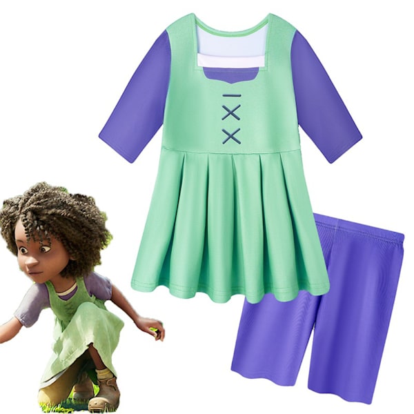 The Sea Beast Kläder Flicka T-shirt Shorts Halloween Kostym 140cm