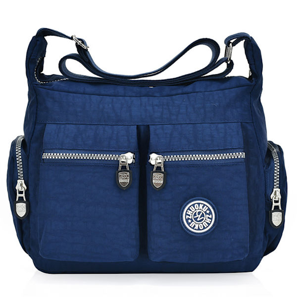 Damväska Messenger Cross Body Bag Kvinnor Axelväska Semester blue