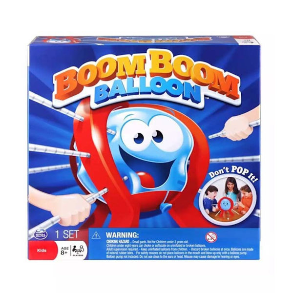 Ballong-Pop-Spel Exploderande Ballonger Spel Partyspel Familjeskoj Leksak Brädspel Pinnar För Barn Familjeskoj Pinnspel