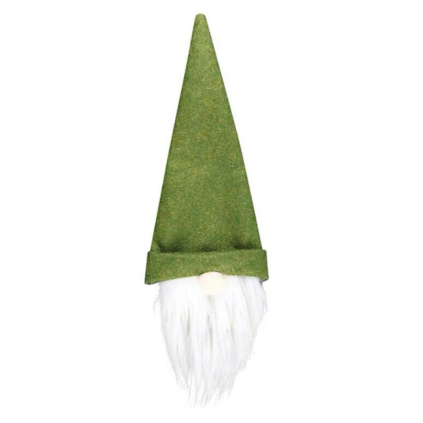 Jul Vinflaska Skyddande Överdrag Fest Middag Bordsdekoration Green