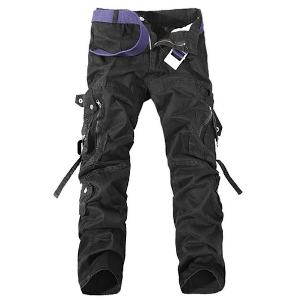 Vinter Camping Vandring Armé Cargo Byxor Lös khaki 40