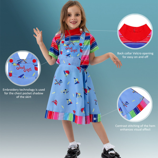 Halloween Ghost Ghost Souls Collection rollspel coswear lek girls S