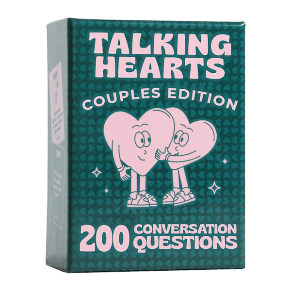 Talking Hearts Konversationskort Par Spelkort för Dejtkvällar Äventyr
