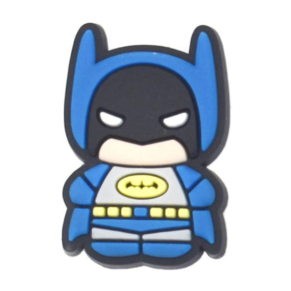 20 st Spiderman Batman Croc Charms Sko Dekoration för Clog Sandaler Skor Tillbehör