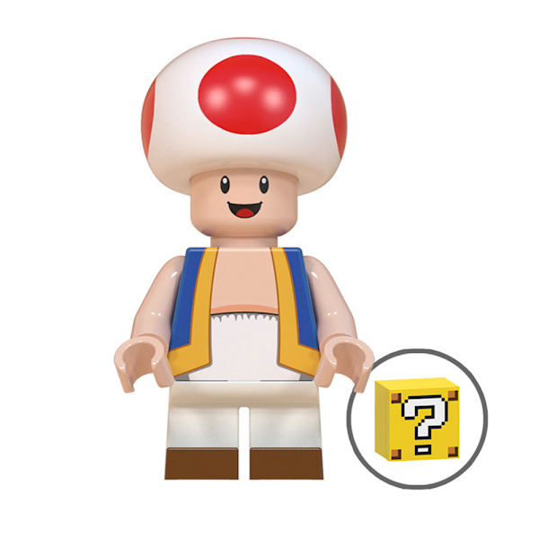 8 st Super Mario Figur Leksaker Dockor Actionfigurer Samling 8PCS