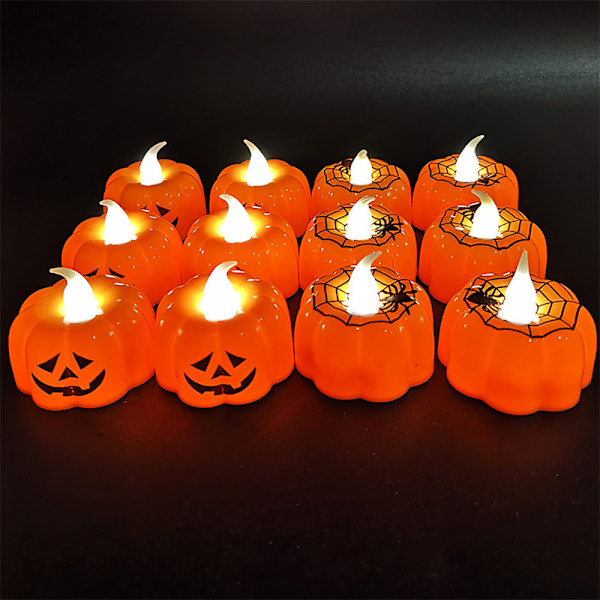 Halloween pumpa ljus bar dekoration ljus lampa Pumpkin