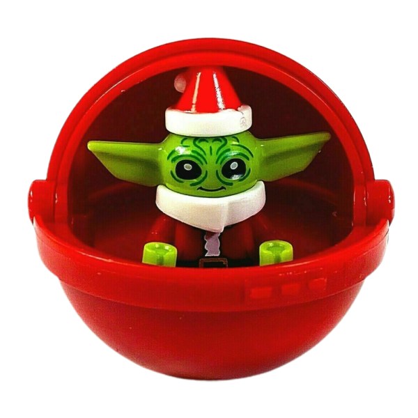 Star-war Baby Yoda i rymden Capsule Figur Leksaker Julklapp