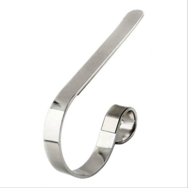 2 st julstrumpehållare för öppen spis, gyllene silver 2pcs