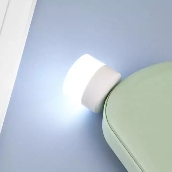 5V Mini LED-ljus Nattlampa Dator Mobil Power Rund Lampa white 1 PCS bd4a |  white | 1 PCS | Fyndiq