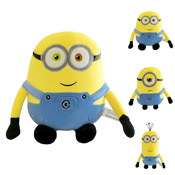 Despicable Me 4 Minions Plyschleksak Gosedjur Dock Bob Kevin Stuart Plysch B 30cm