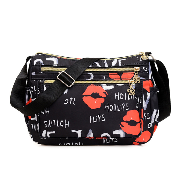 Dam axelväska crossbody väska handväskor tote väska för shopping C