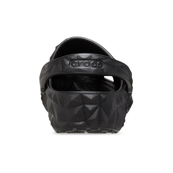 Crocs Unisex Klassiska Geometriska Clogtofflor Black 41