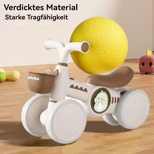 [Snabb Leverans] Balanscykel för Barn Mini Löphjul, Glidbil, med Vältskydd och 3 Hjul, Ergonomisk Design, för Att Lära Sig Köra