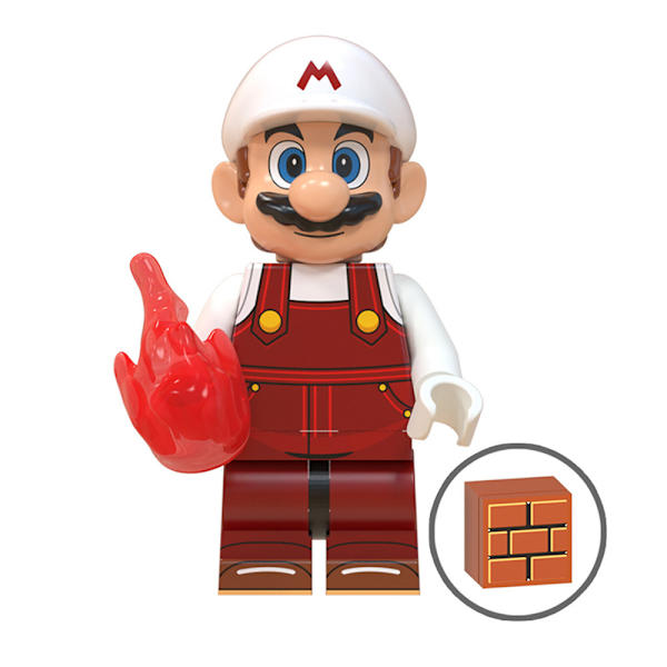 8 st Super Mario Figur Leksaker Dockor Actionfigurer Samling 8PCS