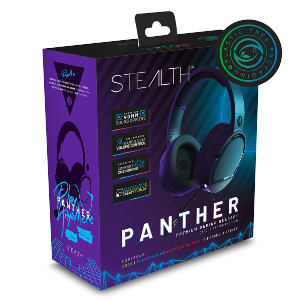 Stealth PANTHER Performance Gaming Headset for XBOX, PS4/PS5, Sw