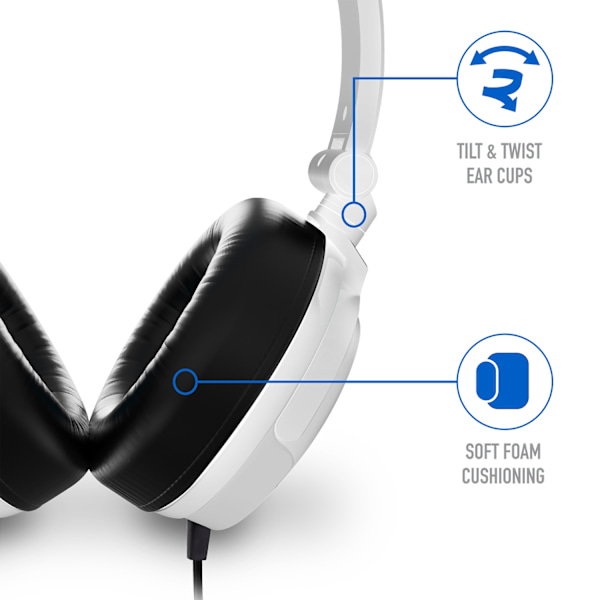 Stealth C6-50 Gaming Headset for PS4/PS5, XBOX, Switch, PC - Blue/White