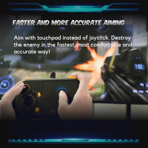 DarkWalker FPS ShotPad Game Controller PS4, PS5, Xbox Series X/S