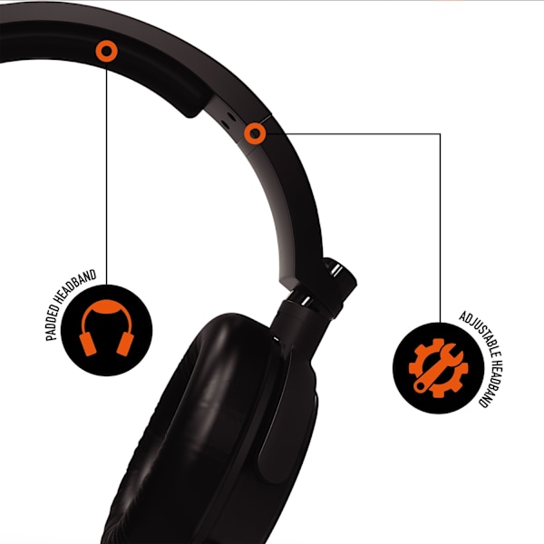 Stealth C6-100 Gaming Headset for PC,  XBOX, PS4/PS5 - Orange