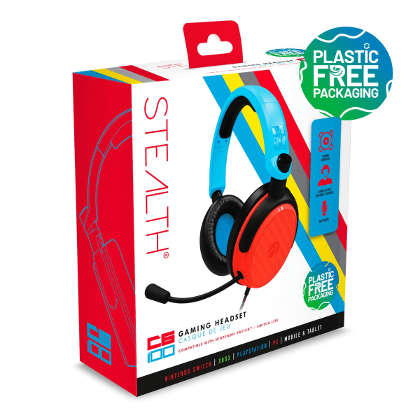 Stealth C6-100 Gaming Headset for Switch, XBOX, PS4/PS5, PC - Ne