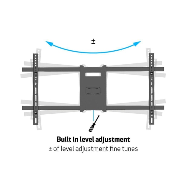 Multibrackets Universal TV Wall bracket 42"-75" Long Reach Arm 1010mm