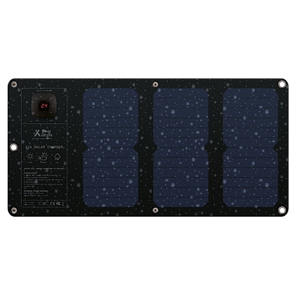 Bear Grylls 21W Solar Mat Svart