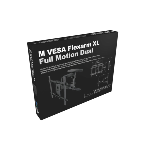 Multibrackets Universal TV Wall bracket 40"-85" VESA Flexarm XL