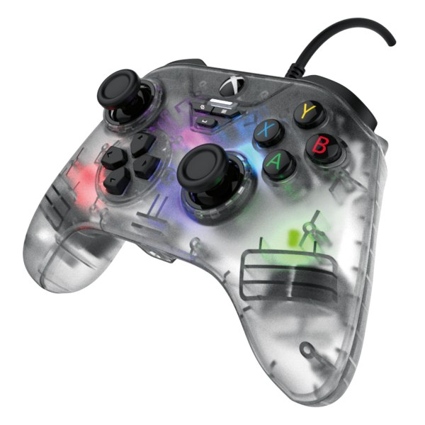 Snakebyte GamePad RGB X Transparent XB/PC Vit