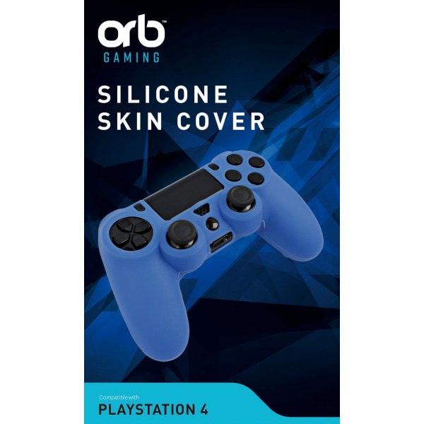 Playstation 4 Kontroll Silikon Skin Blå Blå