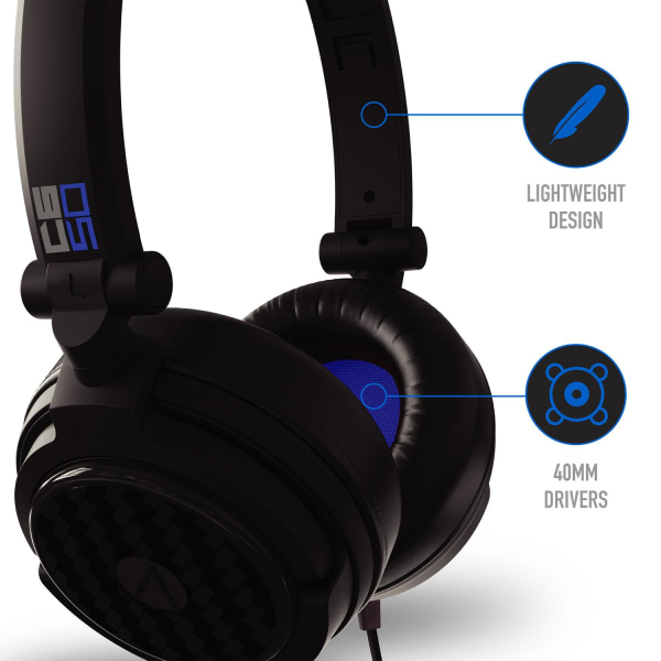 Stealth C6-50 Gaming Headset for PS4/PS5, XBOX, Switch, PC - Blu