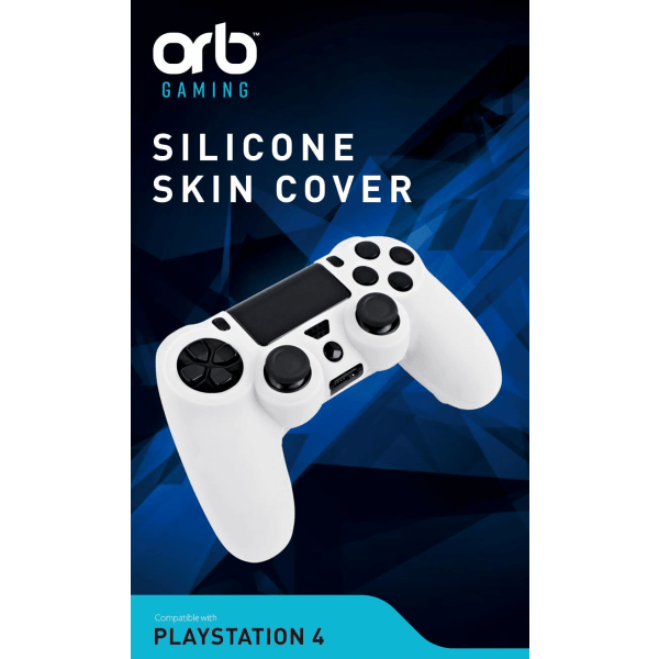 Playstation 4 Kontroll Silikon Skin Vit Vit