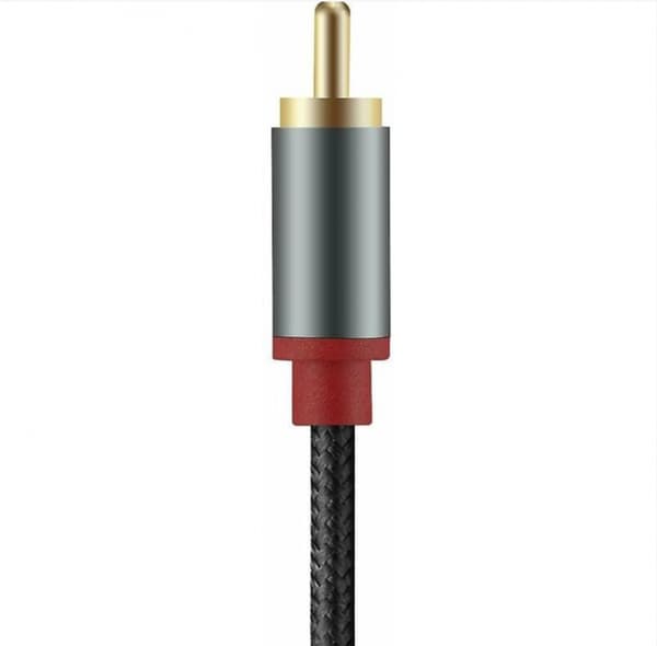 Apple til 2RCA Lotus Lydkabel - Mobiltelefonforbindelse til iPhone Højttaler Lydforstærker
