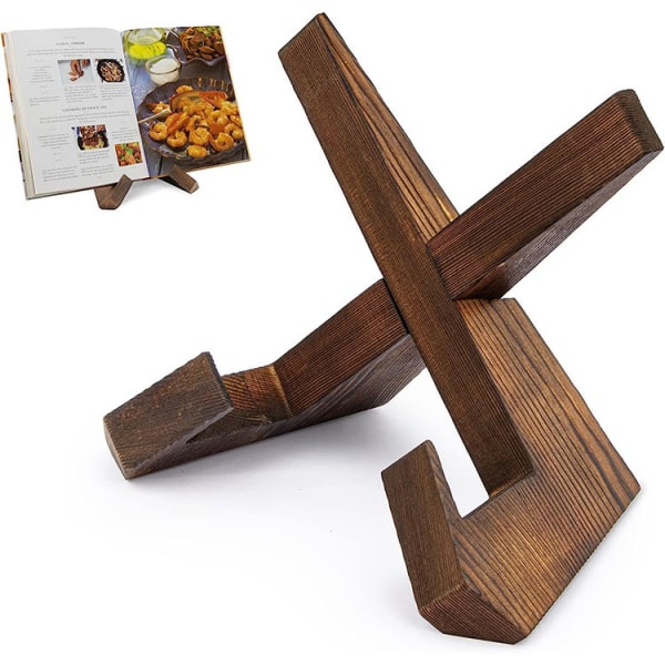 Plate Stands for Display, 6.5 Inch Plate Holder Display Stand Wooden T