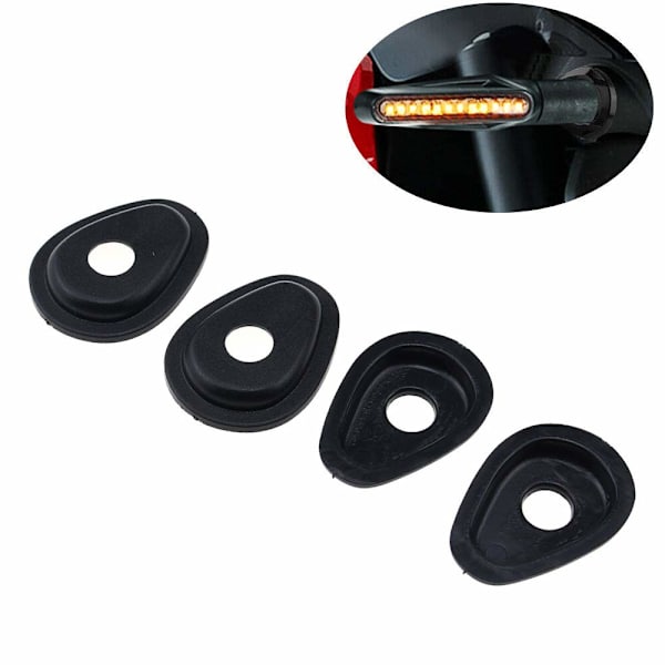 4 stk. til FZ1 FZ6 FZ8 FZ16 XJ6 XSR 700 XSR 900 MT-09 Tracer 900-09 Blinklysadapterafstandsstykker