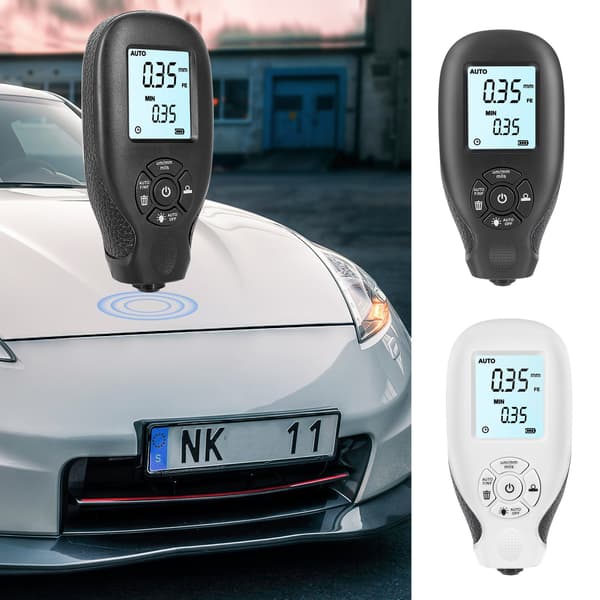 Beleggtykkelsesmåler Bil Digital Maling Meter, Profesjonelt Tilbehør