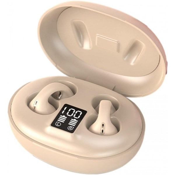 Trådlösa hörlurar Trådlösa hörlurar med öronklämma, Bluetooth 5.3 Clip-on Ea