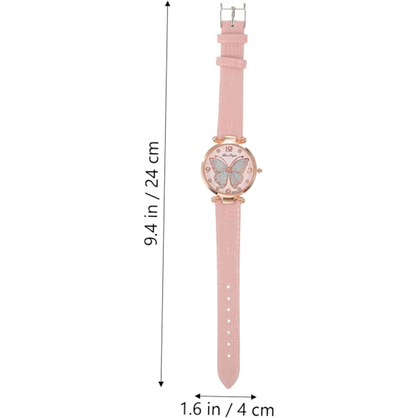 Sommerfugl Dameur Elegant Dameur Letvægtsur Ornament